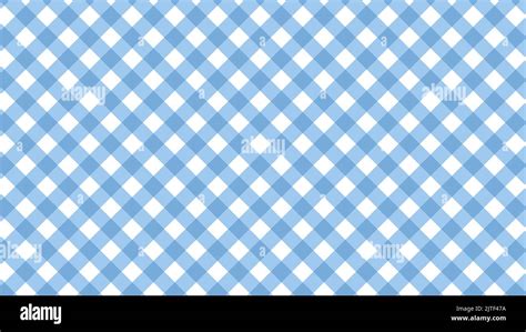 Aesthetic Cute Pastel Blue Gingham Check Checkers Plaid Checkerboard Seamless Pattern