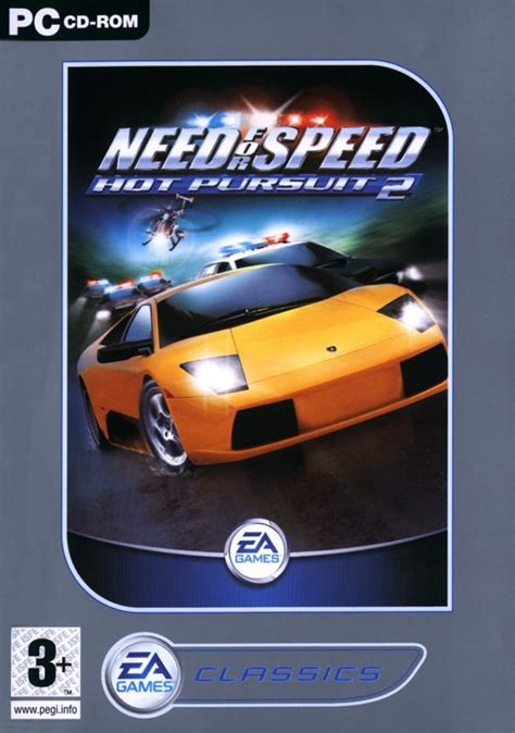 Need For Speed Hot Pursuit 2 2002 Playstation 2 Box Cover Art