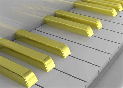 Golden Piano 3d — Stock Photo © Gmac84 180316292