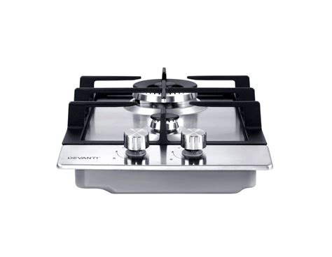 Buy Cooktop Hot Plate Cooker Burner Cm Gas NG LPG Silver A Megasavers