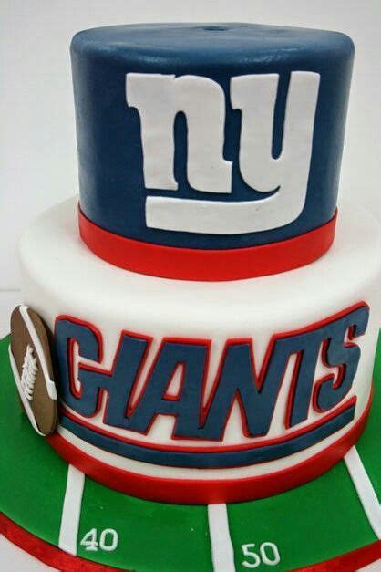 NY Giants Cake Ny Giants Cake Giant Cake Giant Birthday Cake