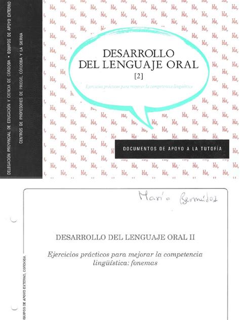 Pdf Desarrollo Del Lenguaje Oral Dokumen Tips