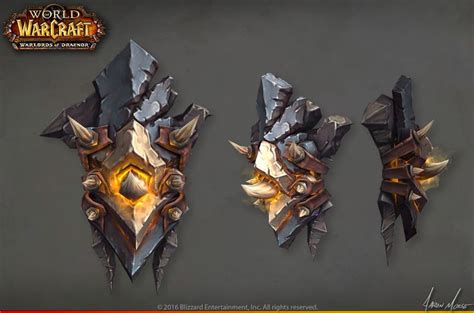 Artstation Warlords Of Draenor Launch Artwork Aaron Morse