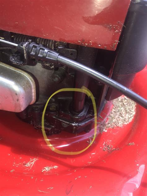 Leaking Oil From The Bottom Of Where You Check The Oil R