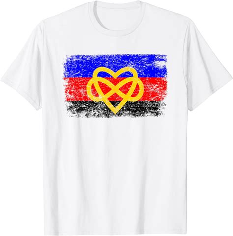 Polyamorous Infinity Symbol Polyamory Flag Throuple T Shirt Walmart