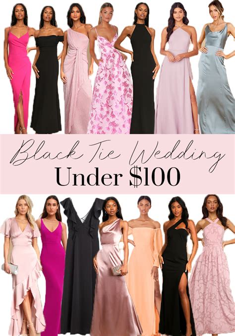 Black Tie Wedding Guest Dresses Under Black Tie Wedding Guest