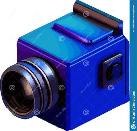 Photo Camera Isolated Camera Isometric Camera Vector Photo Camera