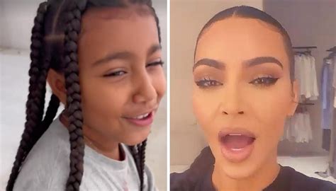 Kim Kardashian Mocked By Daughter North West For Using A Fake Voice On