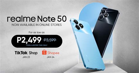 Realme Note Debuts For As Low As P In The Philippines Rev