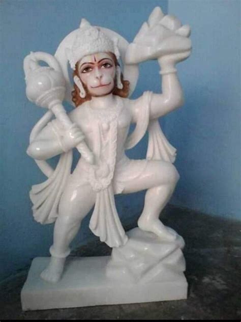 Hanuman Ji White Marble Murti For Worship At Best Price In Makrana