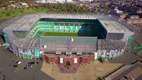 Incredible Celtic Park Aerial Drone Footage Dramatic Treble Treble