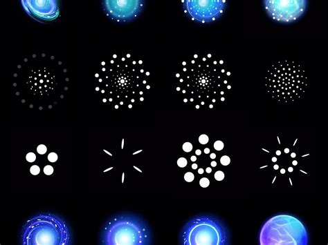 Particle animation design by FangYB on Dribbble