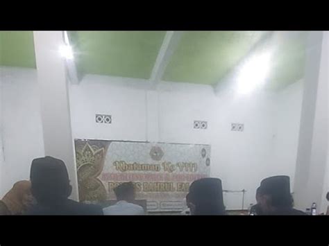 LIVE Khataman Ke VIII Alfiyah Ibnu Malik Dan Jami Udurus PONPES BAHRUL