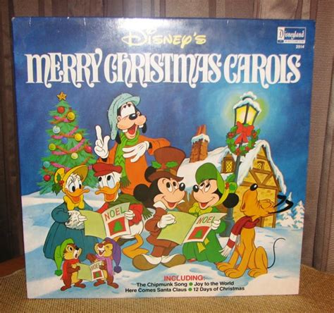 Disney S Merry Christmas Carols Mickey Mouse Vinyl Lp