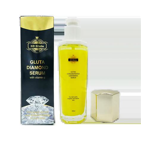 5d Gluta Diamond Serum With Vitamin C Remove Dark Spots And Brightening Clear Skin More Radiant