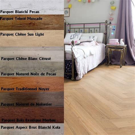 Dalles Lames adhésives Parquet Chêne Clair épaisseur 2 mm