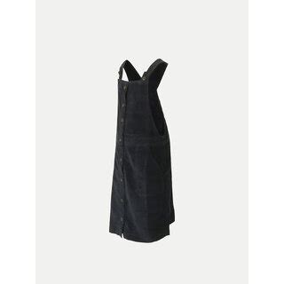 Buy Navy Blue Corduroy Dungaree Dress Online Get Off