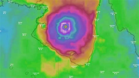 Tropical Cyclone Trevor Very Destructive System Makes Landfall In