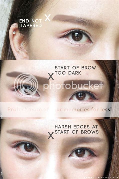 How To Get Korean Style Eyebrows Madokeki Makeup Reviews Tutorials