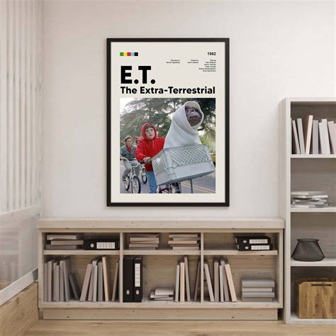 E T The Extra Terrestrial Poster Et Movies Poster E T The Etsy