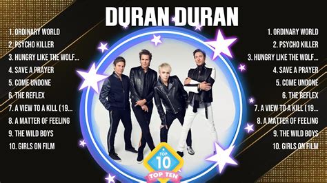 Duran Duran Greatest Hits Full Album Full Album Top 10 Hits Of All