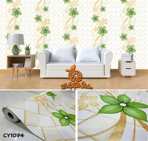 PROMO Wallpaper Dinding Aesthetic Wallpaper Stiker Dinding Motif