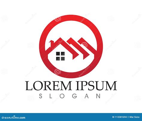 Property House And Home Logos Template Vector Stock Vector