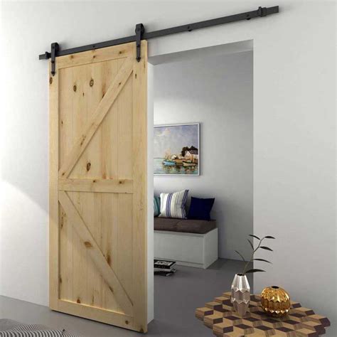 Porte Coulissante Bois Brut Exterieur Almoire