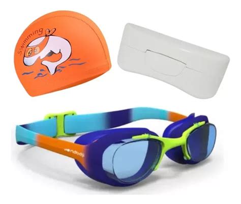 Goggles de natación transparente Nabaiji e Poolsy Kit Natação Feminino