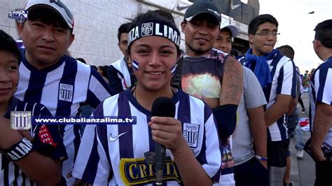 ALIANZA LIMA MES DE LA MUJER Hinchas YouTube