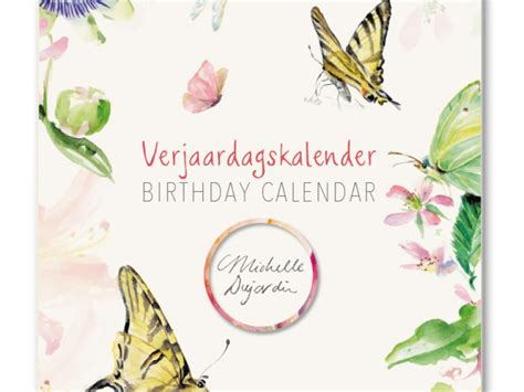 Verjaardagskalender Passion For Butterflies Michelle Dujardin Kopen