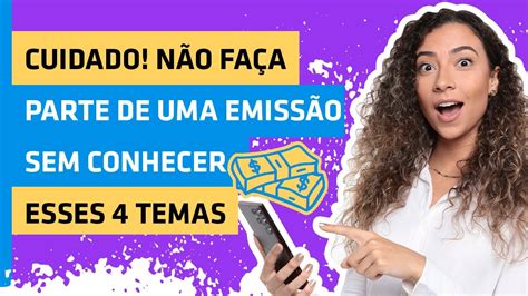 CUIDADO Emissão em fundos imobiliários YouTube