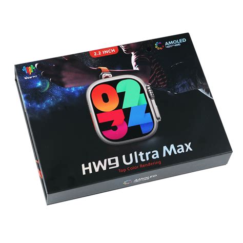 Hw9 Ultra Max Con Pantalla Grande Amoled De 2 2 Pulgadas Shenzhen Shengye Technology Co Ltd