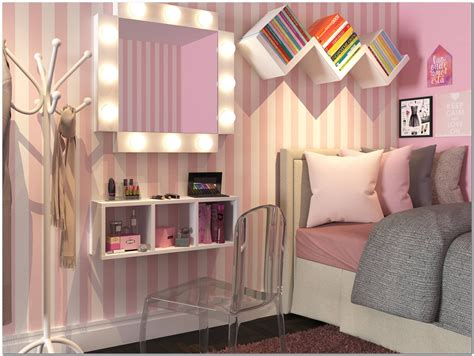 Decoração Para Quarto Decoração quarto pequeno feminino Decoração