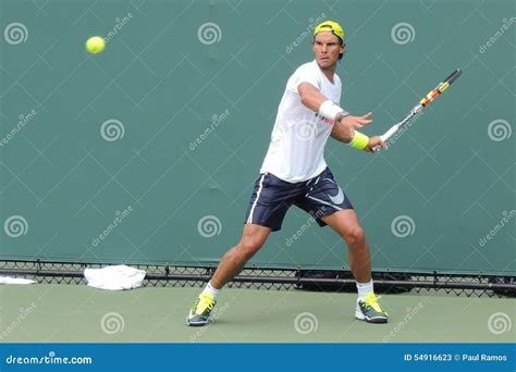 Spanish Tennis Legend Raphael Nadal Editorial Stock Photo Image Of