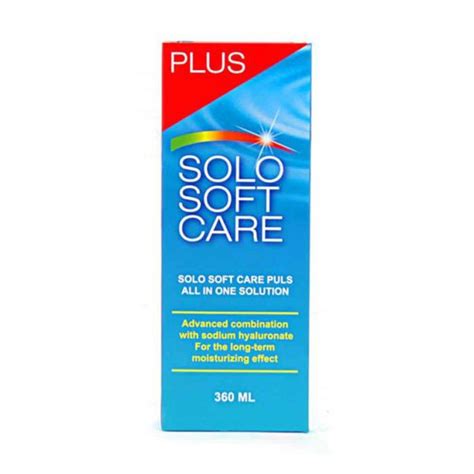 Buy Solo Soft Care Plus Lens Solution 360 Ml Online At Best Price In