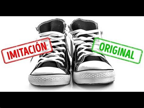 Cómo saber si unas converse son originales Incluye VÍDEO