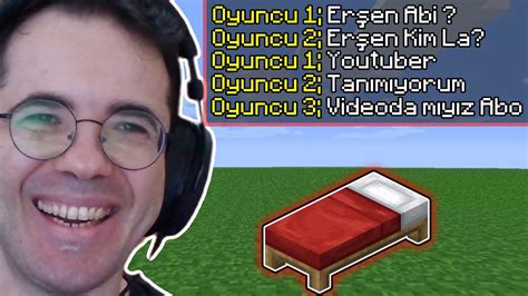 Vİdeoya Çikinca Sİnİrlenen Oyuncu Minecraft Bedwars Youtube