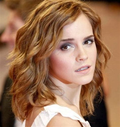 Emma Watson Medium Hair Straight