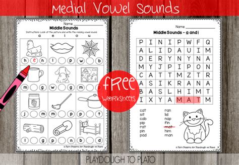 Cvc Word Worksheets For Reception And Year 1 Initial Sound And