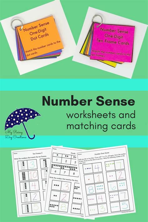 Number Sense Worksheets 1 10 Number Sense Worksheets Number