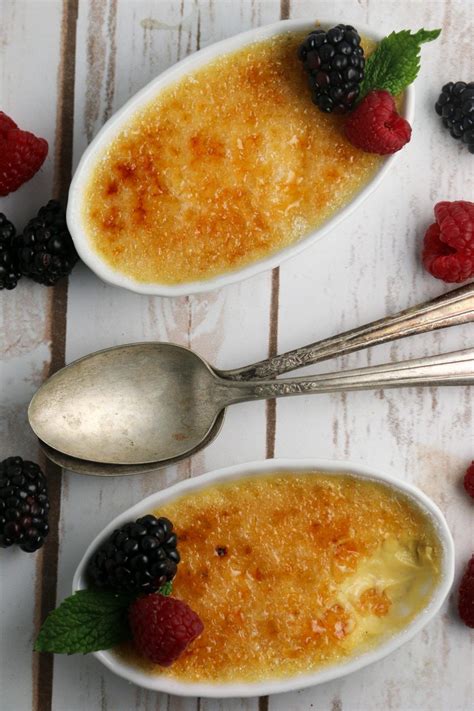 Creme Brulee For Two Boston Girl Bakes Creme Brulee Recipe Brulee