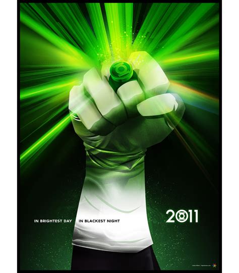 Alternative Movie Poster for Green Lantern by James White