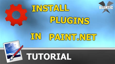 How To Install Plugins In Paint Net Youtube