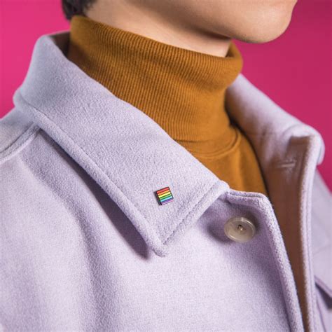 Mini Rainbow Flag Pin Lgbt Pride Pin Badge Stud Earring Lesbian Gay Bi Bisexual Trans Lgbtq