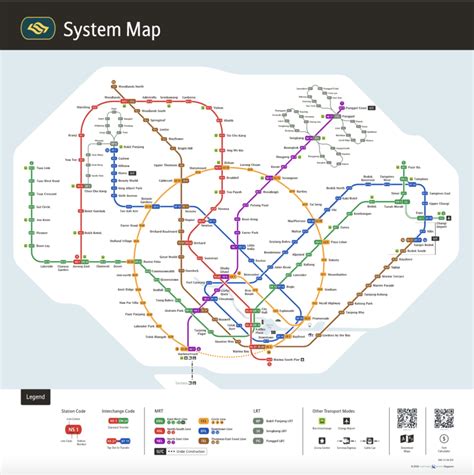 Singapore MRT Map - Strictly Singapore - A Travel Blog