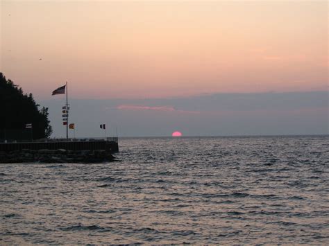 Sunset Over Green Bay Hibuckhobby Flickr