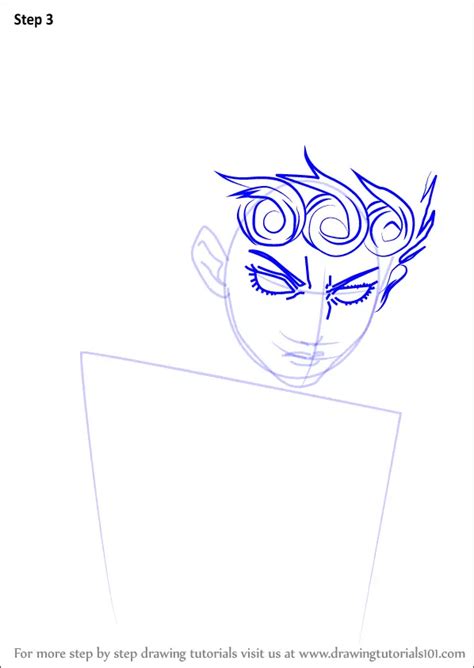 How To Draw Giorno Giovanna From Jojos Bizarre Adventure Jojos