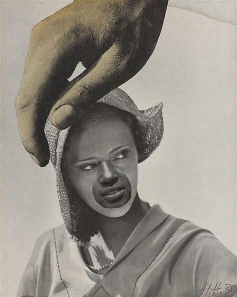 Hannah Höch Untitled Large Hand Over Womans Head 1930 Artsy