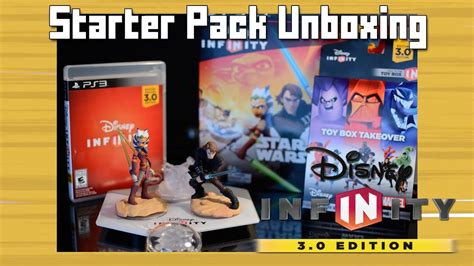 Disney Infinity 3 0 Starter Pack Unboxing Player Ready YouTube